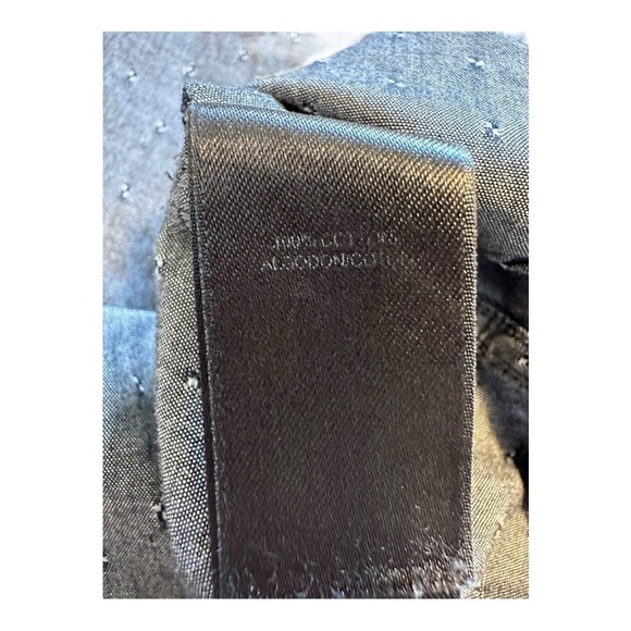 DKNY Jeans Button-Up Shirt Short Sleeve Flap Chest Pocket Collared Cotton Size L - Picture 8 of 10